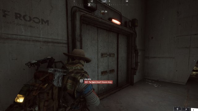 ARC Raiders dam map dam staff room locked door