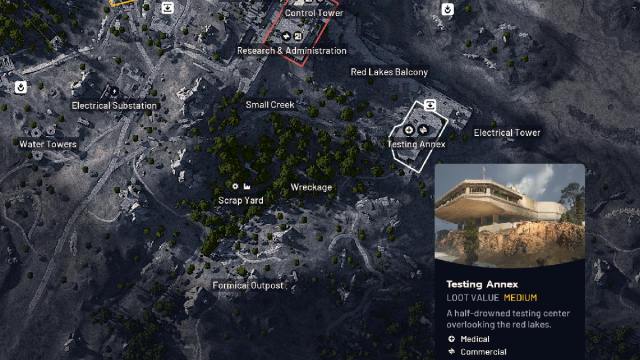 ARC Raiders dam testing annex key use location on map