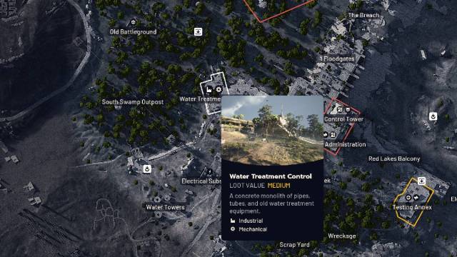 ARC Raiders dam surveillance key use location on map