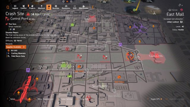 Division 2 Crash Site