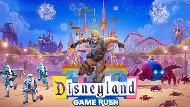 Disneyland game rush in fortnite