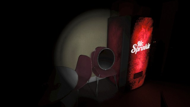 haunted mirror at nells diner in phasmophobia