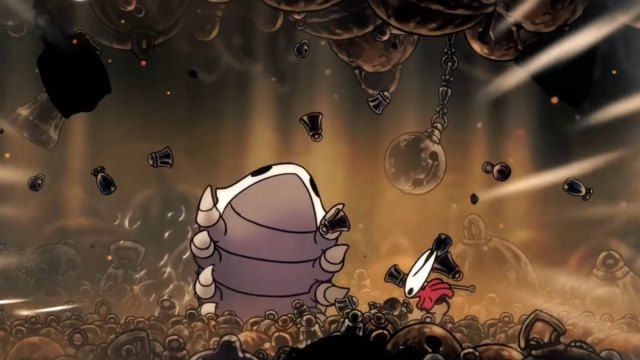 Hollow Knight Silksong Bell Beast Boss roar