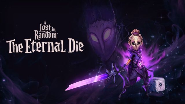 Lost in Random: The Eternal Die key art featuring the main character and logo.