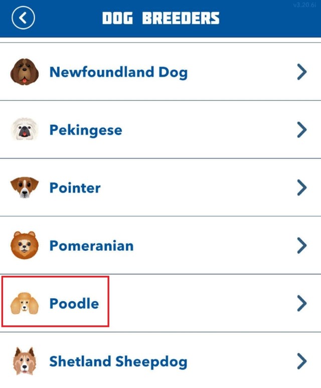 Poodle in bitlife