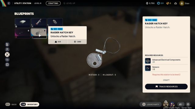 Raider Hatch Keys ARC Raiders