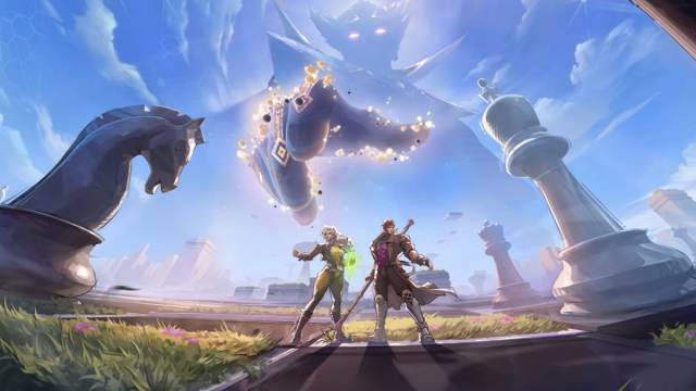 Gambit and rogue preparing to fight in marvel rivals